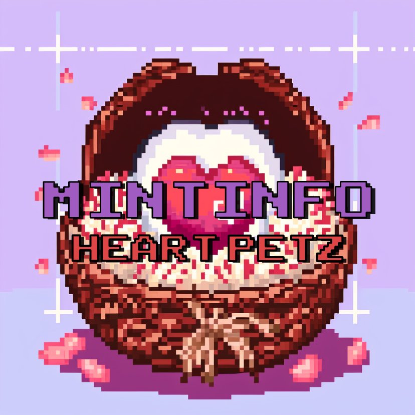 HeartPetz (@heartpetz) on Twitter photo Neigh-Neigh, MINT INFO, Final Raffle, hee-haw 🐴
1⃣ Mint will be on 14 February, 10AM EST 🦧
2⃣ Whitelist mint price 0.0068e 🦫
3⃣ Public mint price 0.0088e remaining supply 🦓
LAST RAFFLE IS LIVE, JOIN BELOW AND TAG YOUR FRIENDS 🐯⬇️
superful.xyz/heart-petz-las… Neigh-Neigh, MINT INFO, Final Raffle, hee-haw 🐴
1⃣ Mint will be on 14 February, 10AM EST 🦧
2⃣ Whitelist mint price 0.0068e 🦫
3⃣ Public mint price 0.0088e remaining supply 🦓
LAST RAFFLE IS LIVE, JOIN BELOW AND TAG YOUR FRIENDS 🐯⬇️
superful.xyz/heart-petz-las…