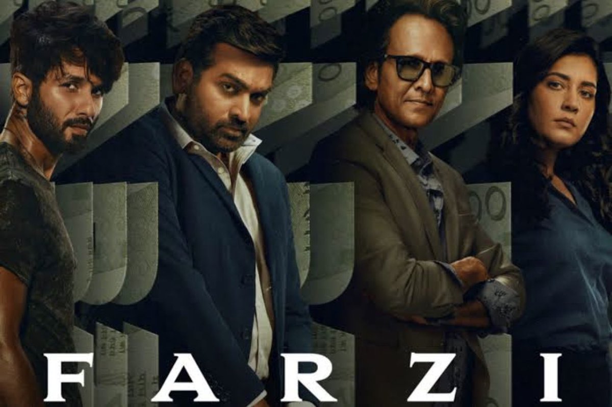 T (@iamviickyt) on Twitter photo Simply Brilliant #FarziOnPrime <a href="/rajndk/">Raj & DK</a> have created a masterpiece & <a href="/shahidkapoor/">Shahid Kapoor</a> is beyond terrific <a href="/VijaySethuOffl/">VijaySethupathi</a> speaking both Telugu & Tamil is a treat & his dynamic with the minister is π₯π₯π₯ #KayKayMenon is wow & #RaashiKhanna kills it !!! what a smashing watch ππ Simply Brilliant #FarziOnPrime <a href="/rajndk/">Raj & DK</a> have created a masterpiece & <a href="/shahidkapoor/">Shahid Kapoor</a> is beyond terrific <a href="/VijaySethuOffl/">VijaySethupathi</a> speaking both Telugu & Tamil is a treat & his dynamic with the minister is π₯π₯π₯ #KayKayMenon is wow & #RaashiKhanna kills it !!! what a smashing watch ππ