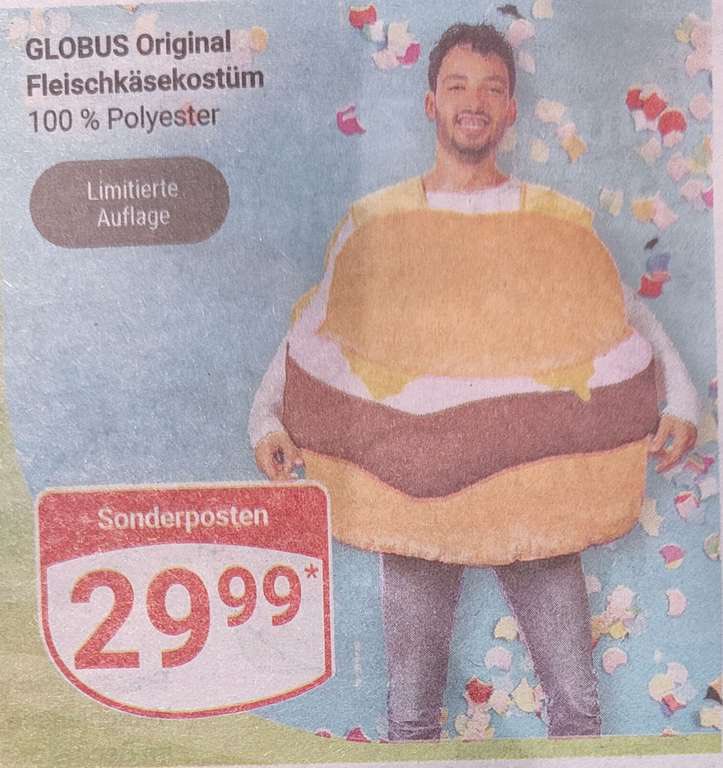 anwaltsgelaber's tweet photo. Verkleidet ihr euch in der Arbeit zu Fasching/Karneval?

Stellt dir vor, du kommst in eine Kanzlei und dann steht da eine menschliche Leberkäsesemmel. https://t.co/IcjO0Qulwc