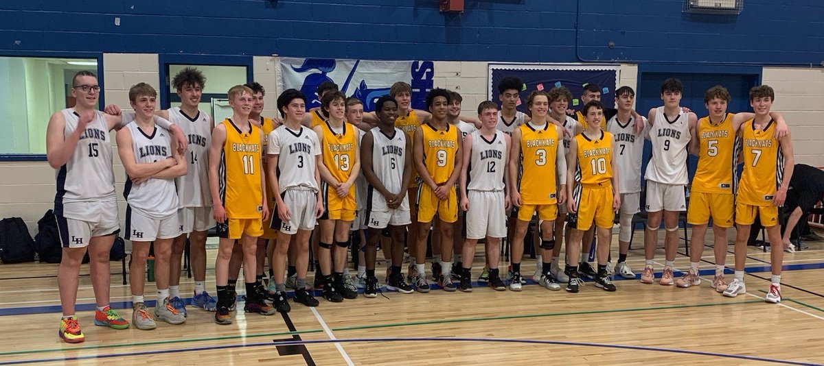Fredericton leads wire-to-wire for the 97-76 victory over Leo Hayes. The Black Kats will host the south-west sectional while the Lions will head to the north-east sectional as the #2 seed.