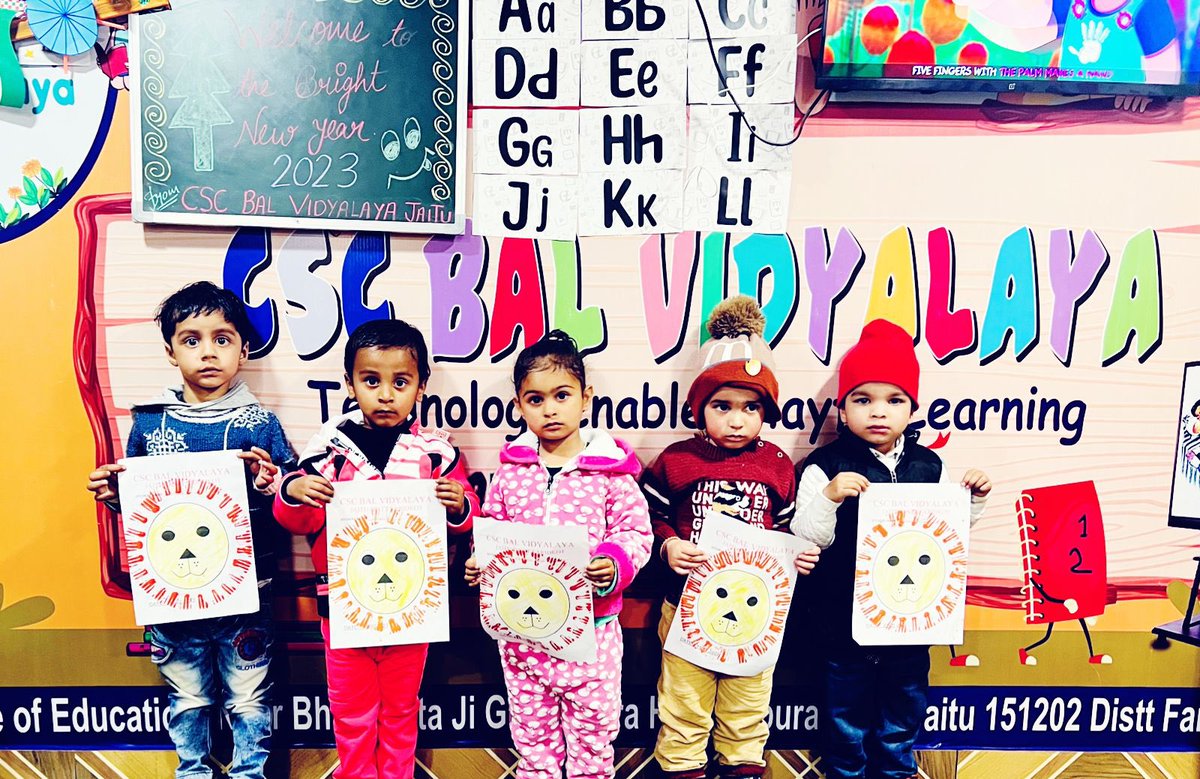 CscvleHarshdeep's tweet photo. ART AND CRAFT ACTIVITY AT CSC BAL VIDYALAYA BLOCK JAITU DISTT FARIDKOT PUNJAB #onlycsccandothis
@VivekKu00544358 @Piyush40160833 @PunjabSpm @jpsinghch @SarthikSachdeva @CSC_Punjab @Manpreetfdk https://t.co/ddmIxj8zFr