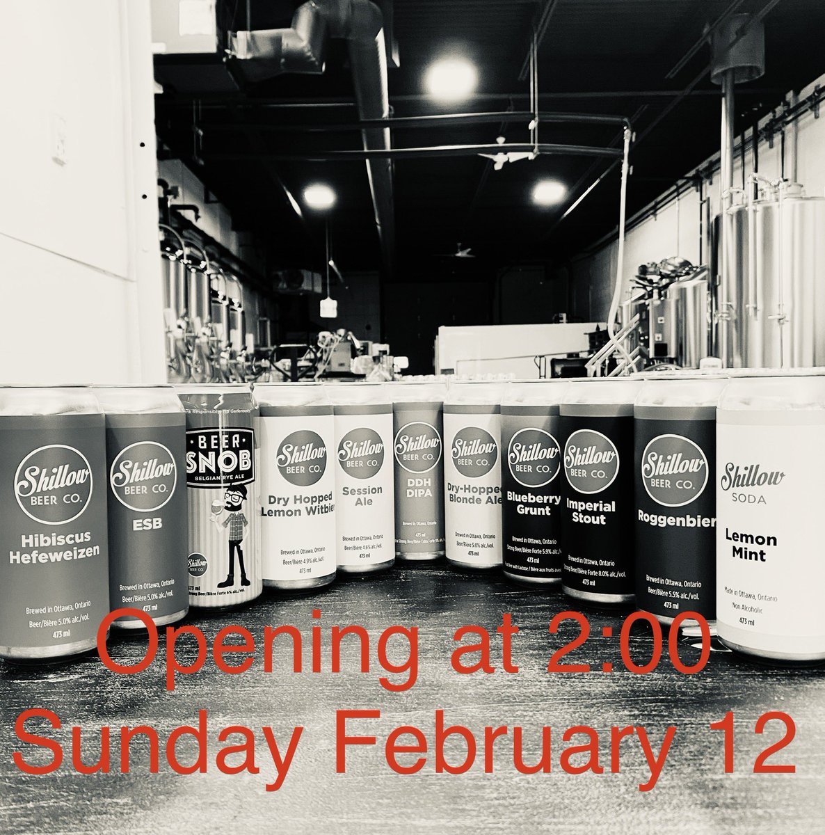 Opening a bit later today due to a private event! See you soon!