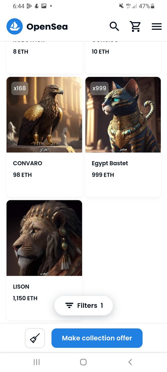 check these NFTs at opensea on KINGO_ANTHON