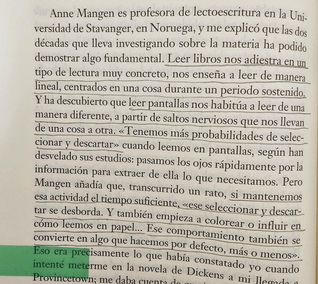 ElnAlfaro's tweet image. El desplome de la lectura sostenida.
Si te pasa que notas que te cuesta leer más allá de 1 capitulo seguido a pesar de que el libro te interesaba, a lo mejor es esto:
#atención