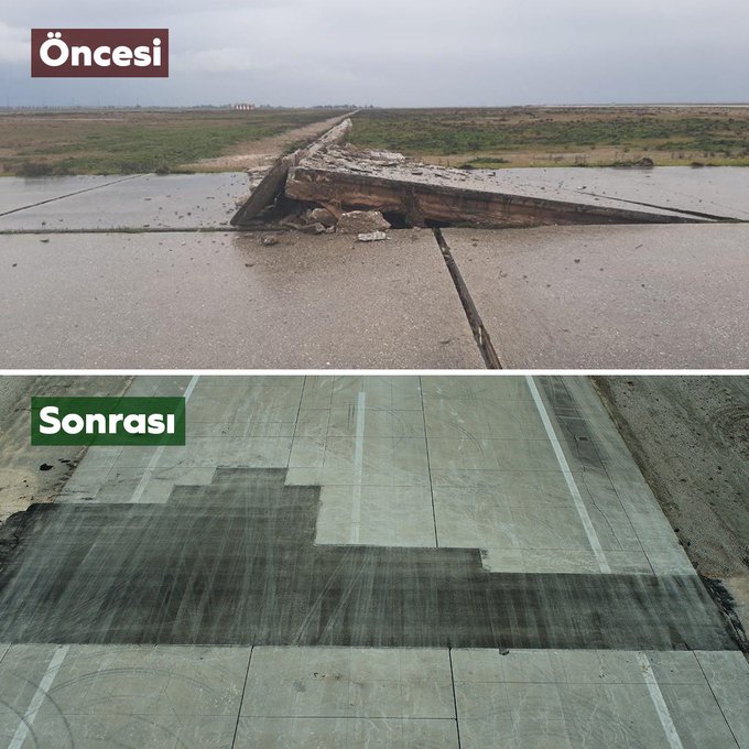 Depremden zarar gören Hatay Havalimanı hizmet vermeye başladı