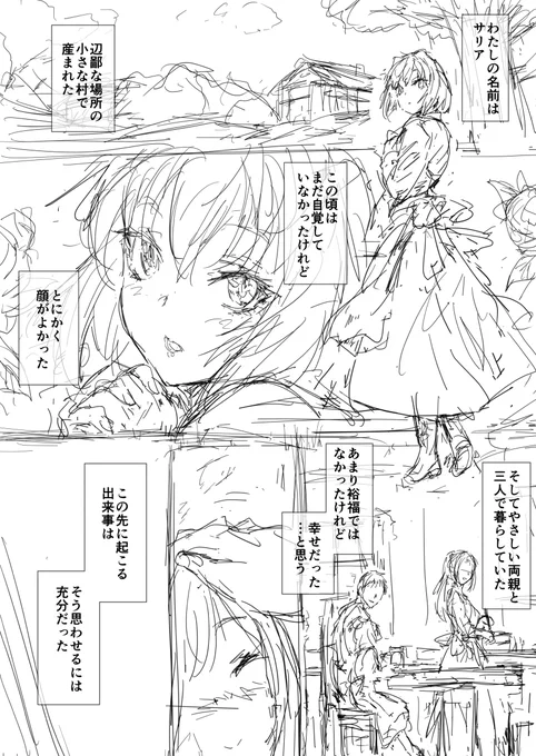 人並みに幸せになりたかったけれど
顔が良すぎて全然上手くいかない娘プロローグ(仮) 
