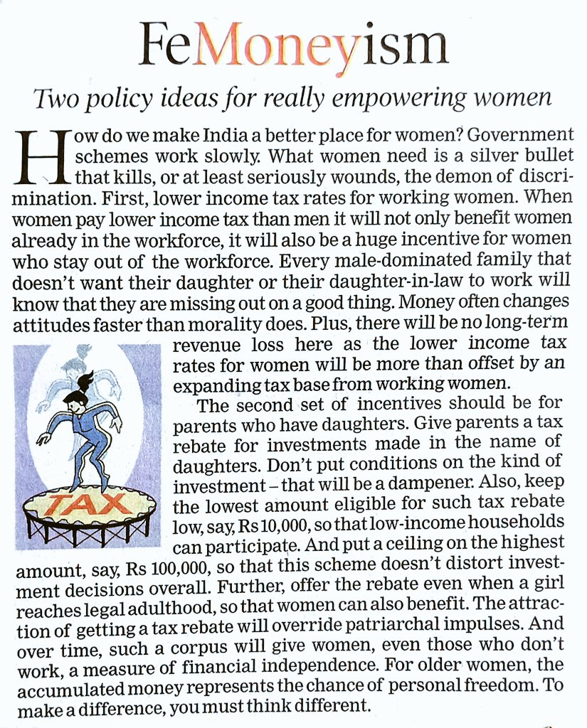 geet_krishnan's tweet photo. FeMoneyism
#Feminism 
#TimesofIndia 
#articles https://t.co/0dhMCXHJq3
