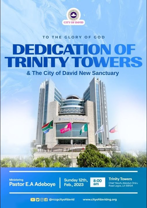 WinnersChapelNL's tweet image. #Dedication #TrinityTowers | #RCCG #CityOfDavid | 12-02-2023 Is Now LIVE / On Demand Fr #VictoriaIsland Ext. #Lagos Via #Facebook:👉 fb.watch/iEyAYjZq3T/ 👈 &amp;amp; Via #YouTube : 👉 youtube.com/live/n6DaA2Mw9… 👈|👉 bit.ly/329gD1B  👈| #CovenantHighways |  
@PastorEAAdeboye