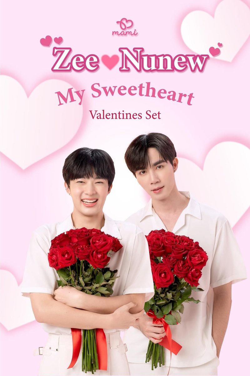 mami×ZeeNuNew サイン ポラロイド付き mami x ZeeNunew My Sweetheart Valentines Set •Nunew Edition Serum
