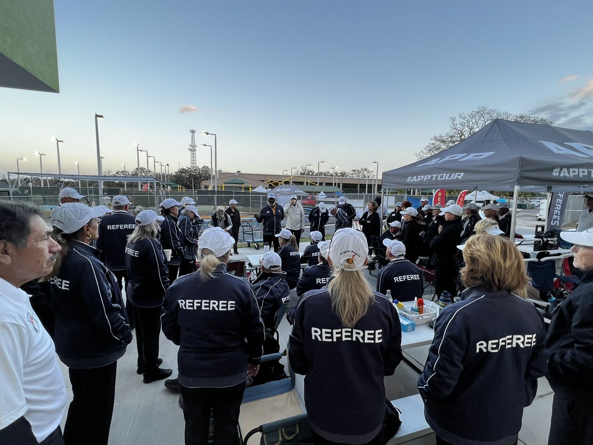 jaypickleball's tweet photo. ❤️Love #Pickleball Championship Sunday! Looking forward to watching the World’s BEST players &amp; Referees 🥰💪 @OfficialAPPTour @USAPickleball https://t.co/e6U4aCCLF3