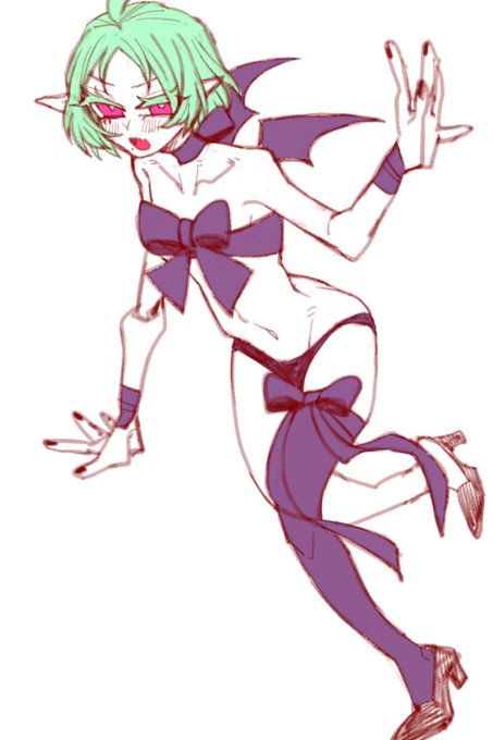 サキュバス妹。
次の新刊のキャラです。結構可愛くなってお気に入り。 