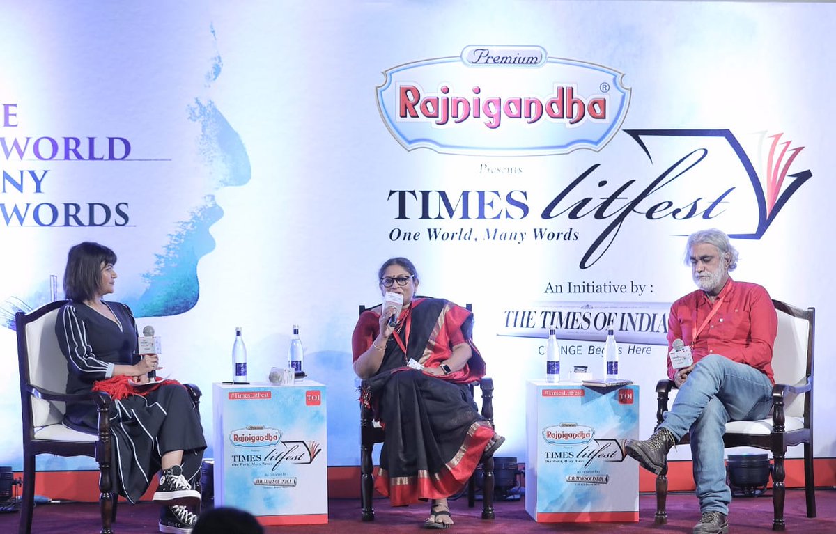 Explore the world of literature at #TimesLitFest with <a href="/SSRanbir/">Ranbir Singh</a>, <a href="/krmeera1/">K.R.Meera</a> and <a href="/PragyaTiwari/">Pragya Tiwari</a> in their session - Of Dark Stars &amp; Jezebels: Writing women

#TimesofIndia #OneWorldManyWords