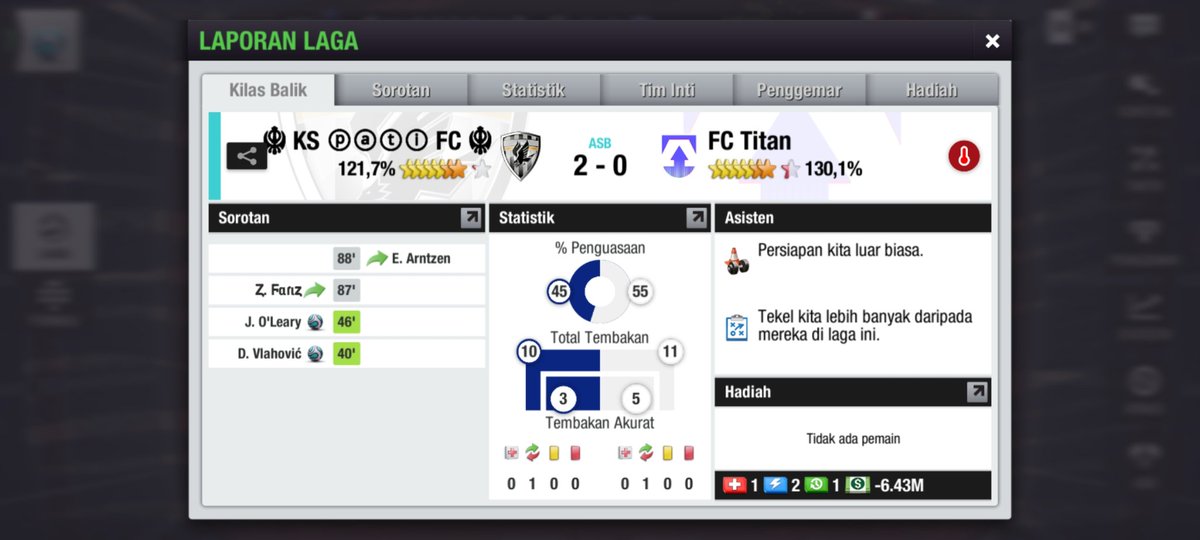 彡KS ⓟⓐⓣⓘ FCミ#TopEleven tweet media