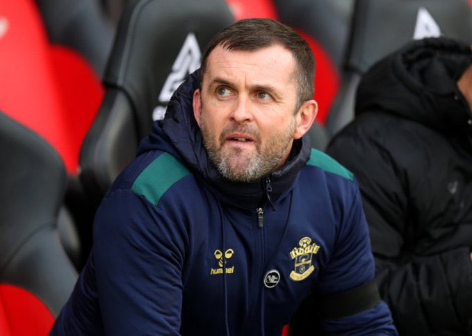 Footballtweet's tweet photo. If Nathan Jones isn’t the worst manager in Premier League history, then who is? 🤔 https://t.co/1oJ7bUWzpc