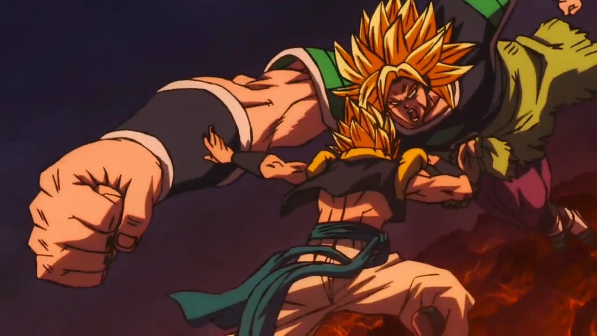 SLOplays's tweet photo. BRO THEY DID THE BROLY MOVIE FIGHT IN SSJ4 HOLY SHIT 🔥🔥🔥 https://t.co/9UG4kfFs4L
