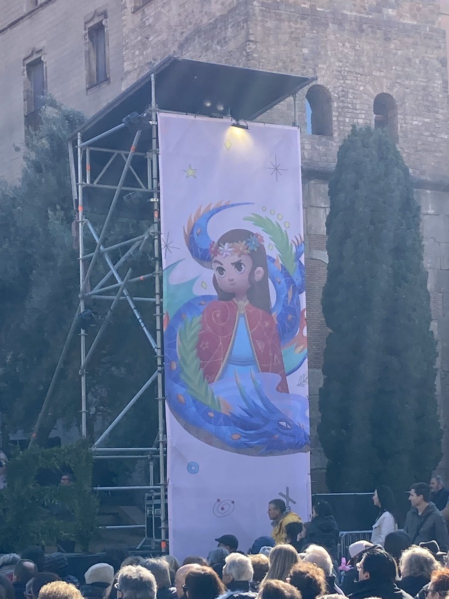 fontano1622's tweet photo. “Santa Eulàlia gloriosa,
vetllau pels barcelonins!”

Bona festa hajau tots, vui! #SantaEulàlia #LaPatronaDeVeritat #LaMercè👎🏻 https://t.co/6lB2cHPH6Y