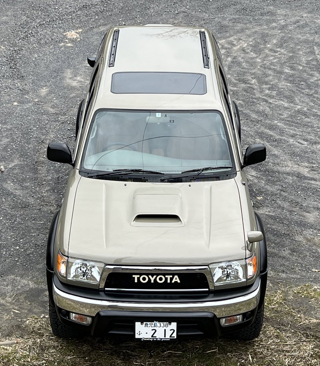 cb400sbnc39's tweet photo. この写真お気に入り!
#ハイラックスサーフ #ハイラックスサーフ185 #TOYOTA #3rdgen4runner https://t.co/y8bsTBZN0u