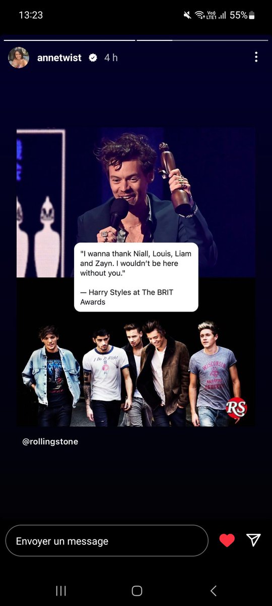 melanifique's tweet photo. 😭 My mun is so proud and share this because it counts !
#OT5FOREVER #AlwaysADirectioner
#WeLoveYouBoys https://t.co/qW4gwm2RRv