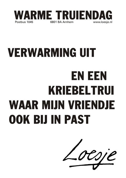 @HermansHoning @Warmetruiendag @klimaatpersco @Klimaatzuster @shirtjesdag @Klimaatverbond