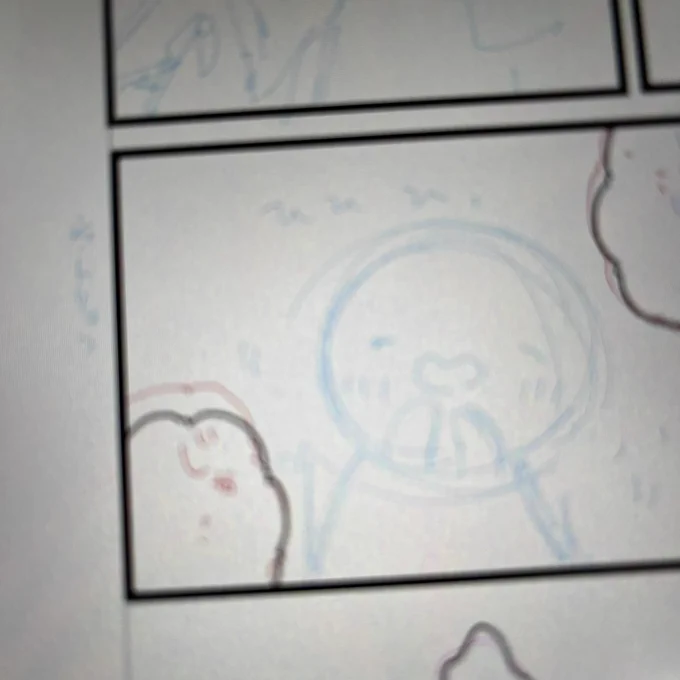 バレンタイン漫画を急に描き始めた。間に合うか…? 