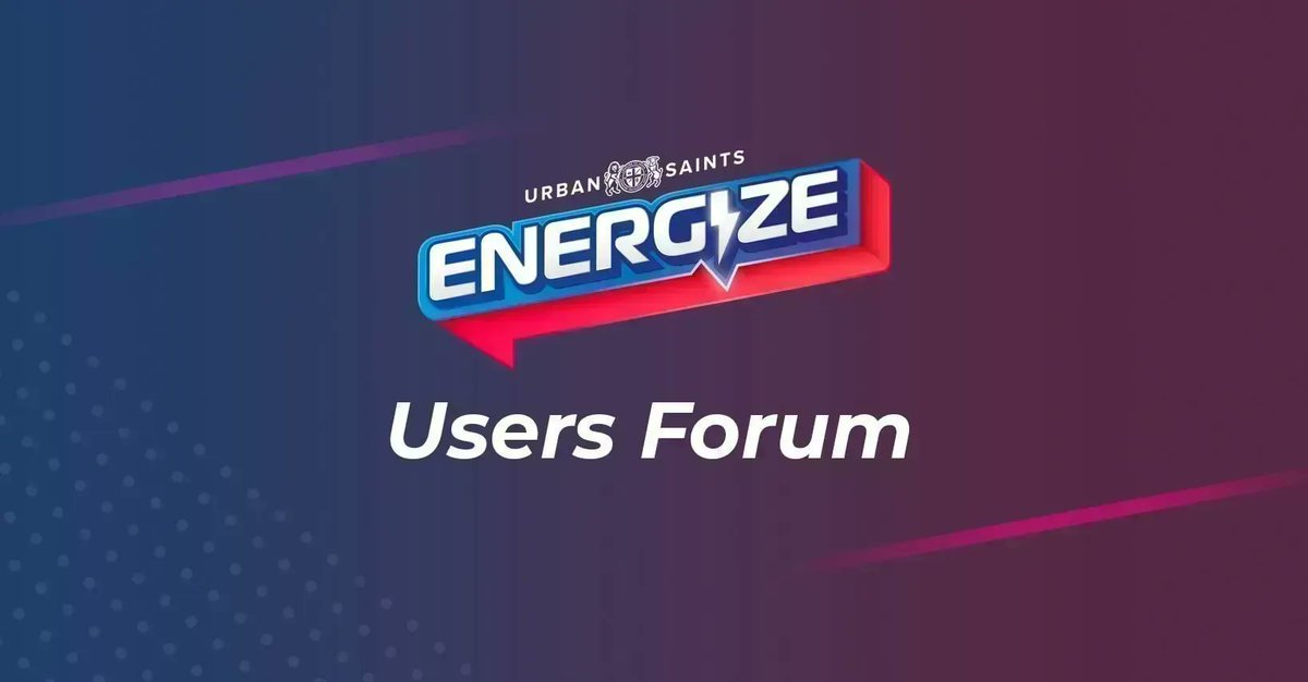 Have you joined the Energize Users Forum yet? Get advanced notification of new content and extra support / opportunities (as well as sharing your own experiences and expertise with others too) by joining up: buff.ly/35kEWLn