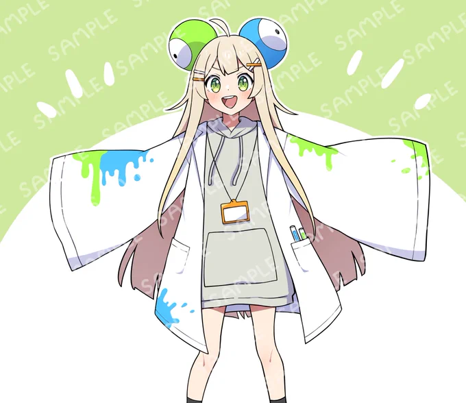 デメルさん改め、めでるさんのキャラクターのデザインを担当させていただきました!よろしくお願いします!!  