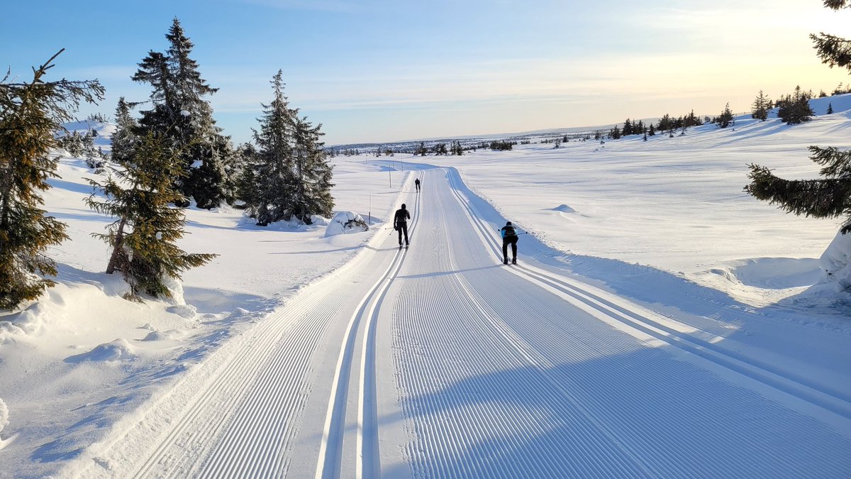 Norjassa hiihtäessä laskut pitää maksaa. Kaivettiin porukalla hartiapankista luottoa ihan mielellään pitkä viikonloppu. #hiihto #Sjusøen