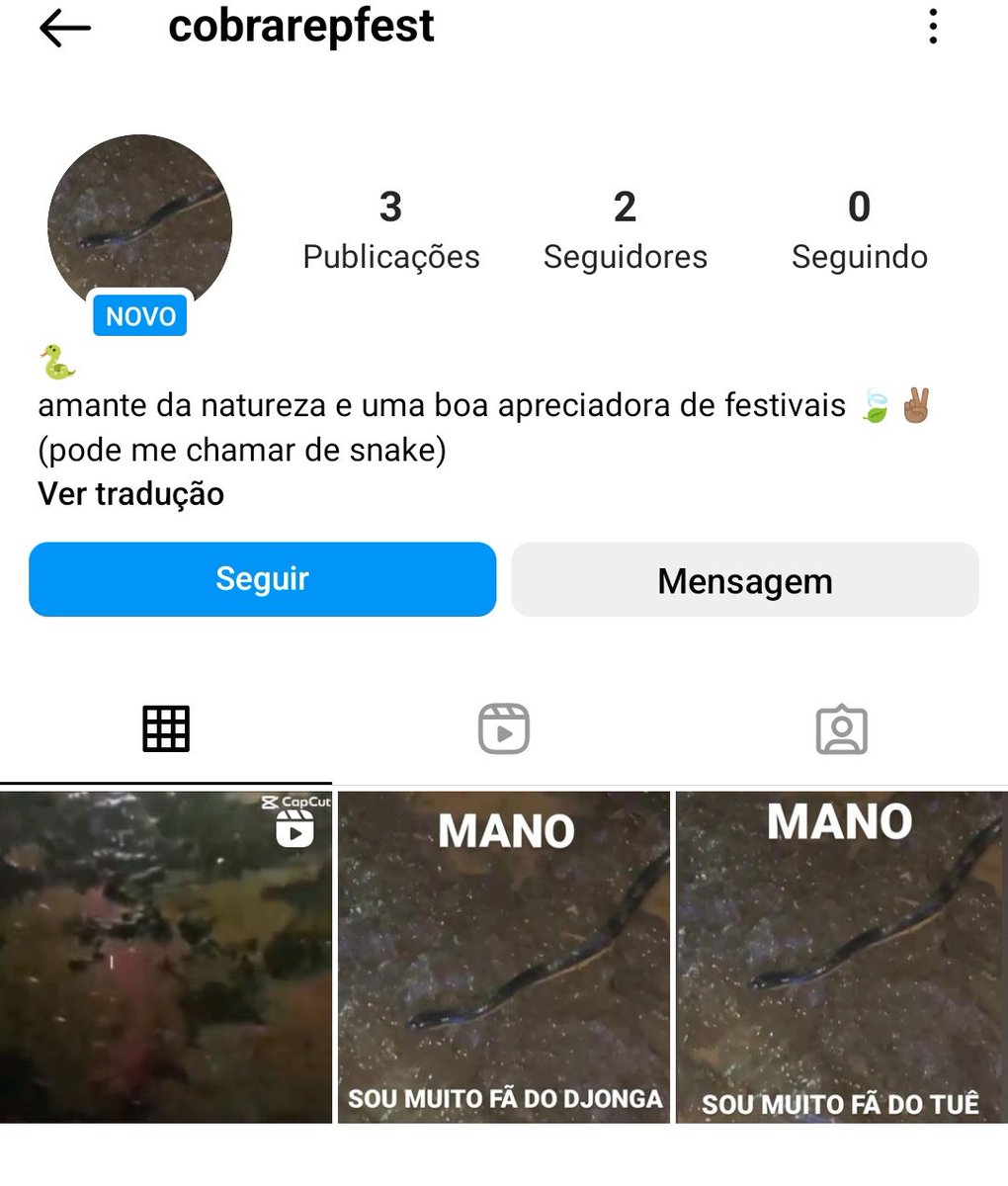 megrassmann's tweet image. Fizeram um Instagram pra cobra do Rep Festival CHEGA VSFD KKKKKKKKK