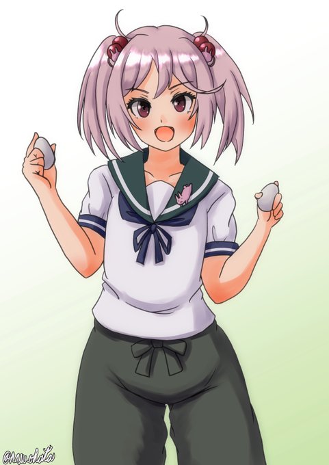 描かずにいられなかった…漣アニメ出演おめでとう!#艦これ #いつ海 