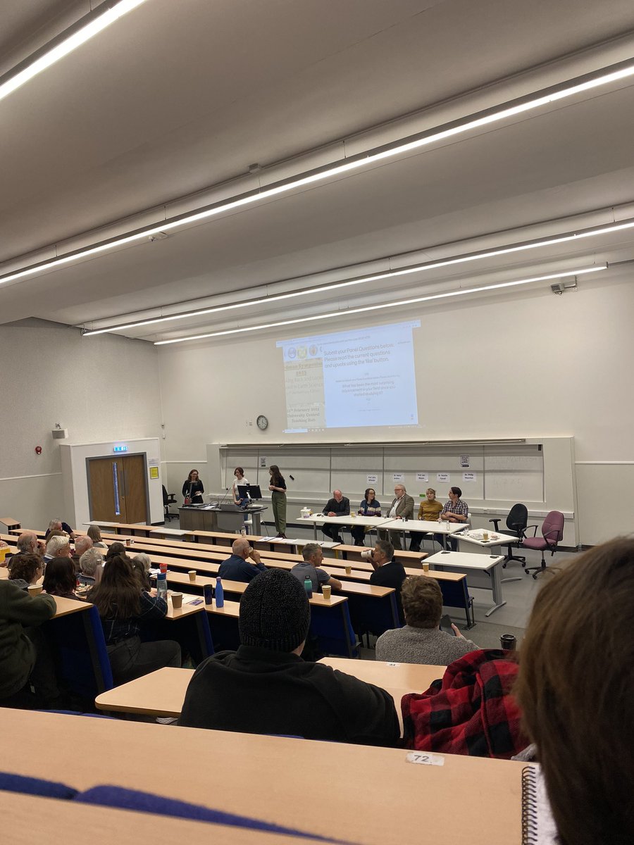 megmatite's tweet photo. Good people, good science and good vibes at the Herdman Symposium this year! really nice to see everyone back in Liverpool this weekend⚒️💛 https://t.co/toSJo36iik