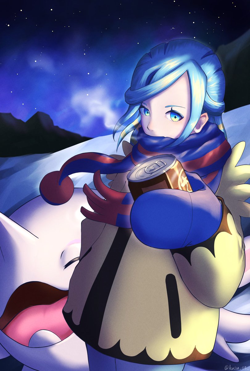 kusu_03_'s tweet photo. サムかったでしょ？❄️
#ポケモンイラスト　#pokemon https://t.co/YiNhNaBHJN