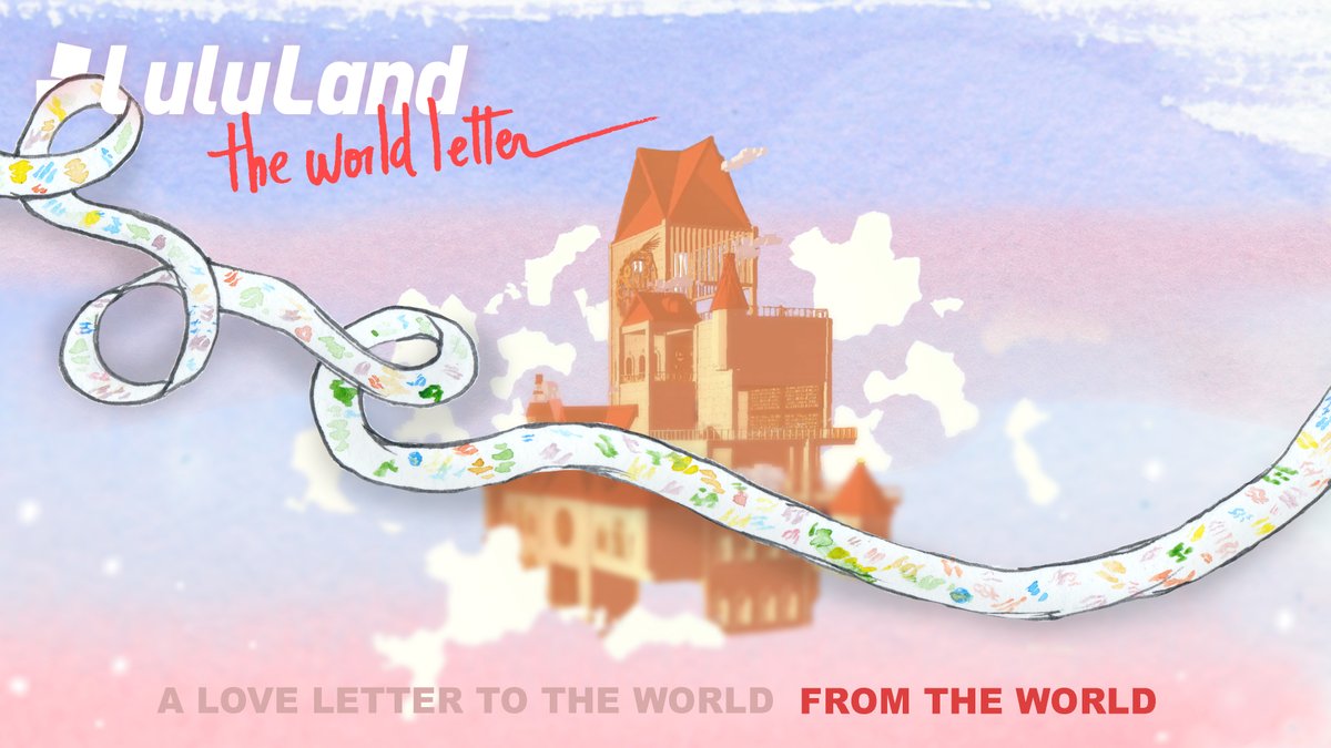 💞 <a href="/LuluLand_World/">LuluLand World</a> presents...𝘛𝘩𝘦 𝘞𝘰𝘳𝘭𝘥 𝘓𝘦𝘵𝘵𝘦𝘳 💞 

A love letter to the world, from the world, an ongoing art project by artist Cocovan. 

Launches Monday 13th February