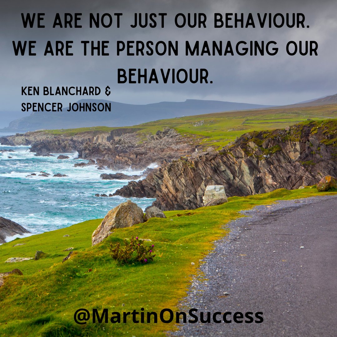 What does this interesting piece of wisdom from <a href="/kenblanchard/">Ken Blanchard</a> and Spencer Johnson mean to you?

#success #wisdom #personaldevelopment #inspiration #motivationalquotes #mindset #selfdevelopment