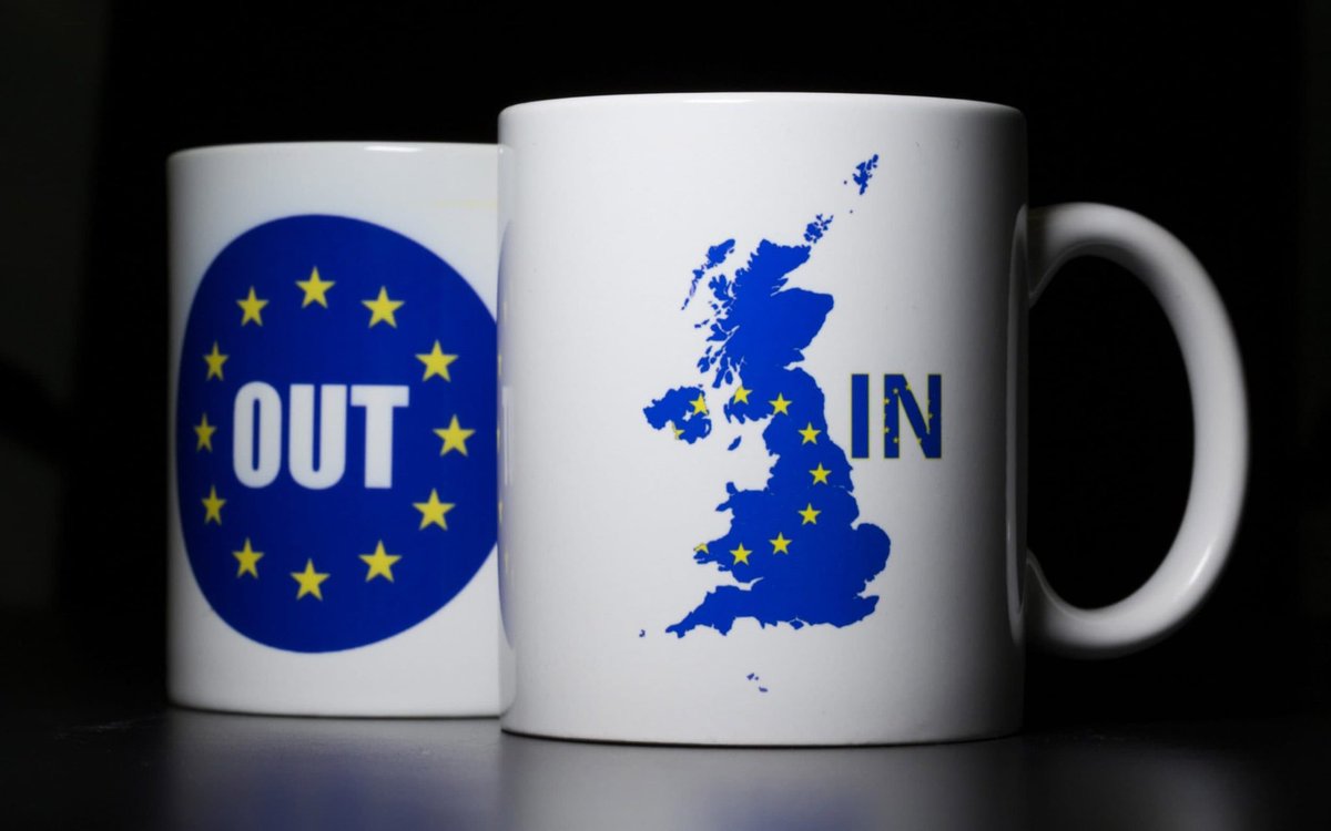 Two years after the UK transitioned out of the #EuropeanUnion nearly two-thirds of #Britons now support a referendum on rejoining. #brexit #nobrexit #justsaying 🤷🏻‍♂️