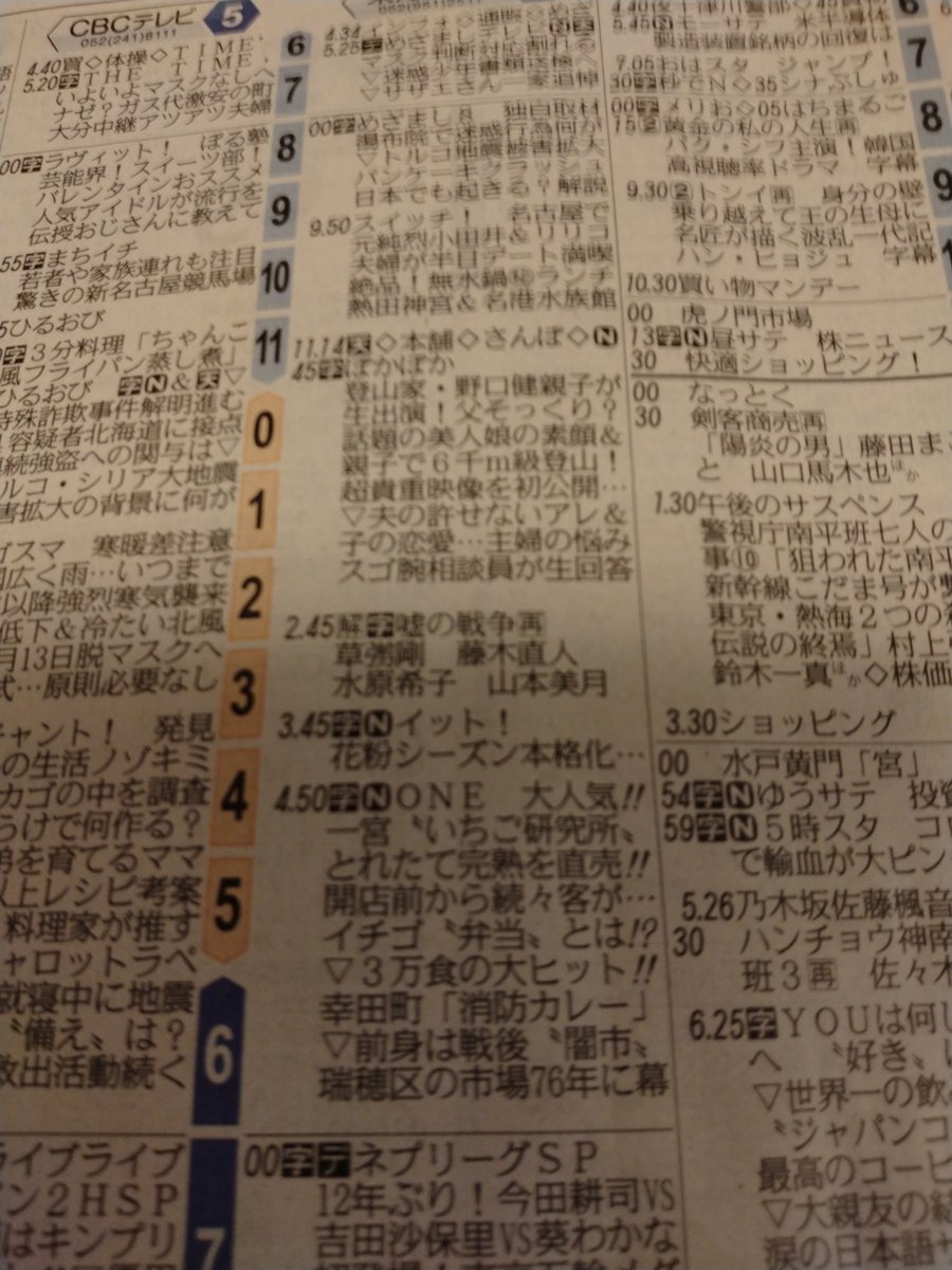 shakegotoh's tweet photo. 2023/2/13
東海テレビ
One
クック瑞穂閉店、、、が放送予定です。
寂しいですが、あと2日間
宜しくお願い致します。

#名古屋市
#瑞穂通商店街
#クック瑞穂 https://t.co/7vhbHAHY2S
