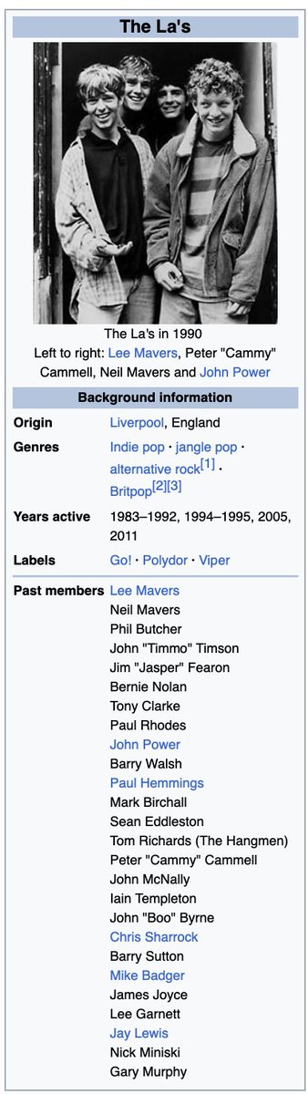 Litla starfsmannaveltan hjá The La's