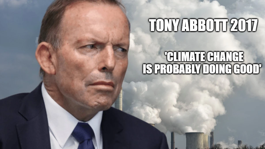 Doing good for who, Tony? #FossilFools