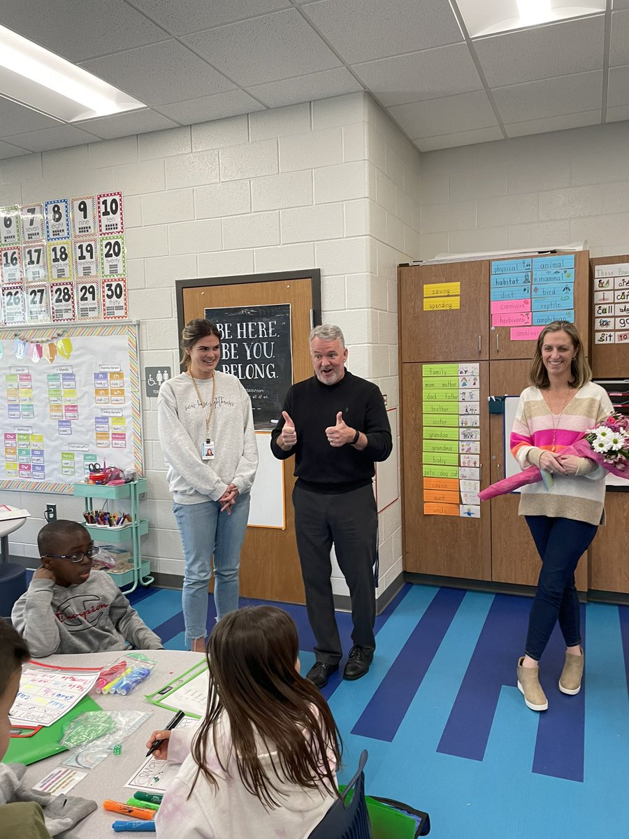 We are so proud of Morgan O’Leary becoming a Forsyth County Teacher of the Year Finalist! It is so well-deserved. We loved celebrating her on Friday!