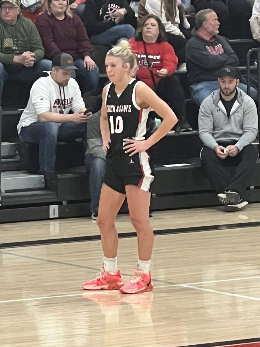Tonight I witnessed Carlee Rochford’s final basketball game as a New Hampton Chickasaw.  It has been an amazing ride watching this great competitor.  I know she will have even more success this track season then onto the University of Iowa.  Good luck in all that you do.