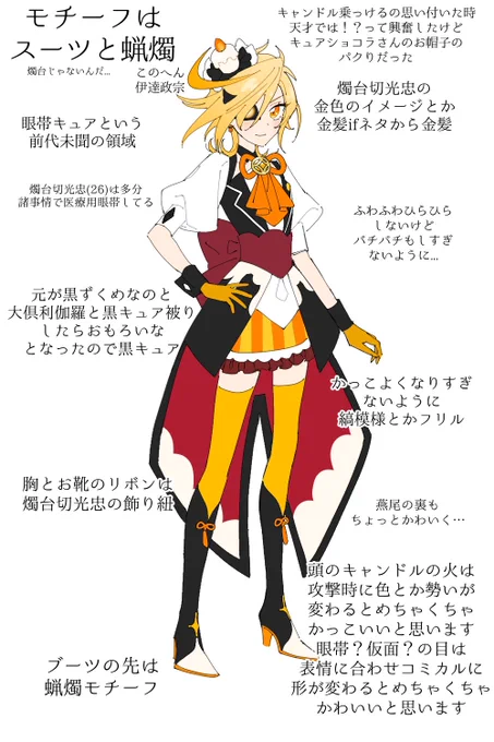 デザインの話とか追加の妄想とか 