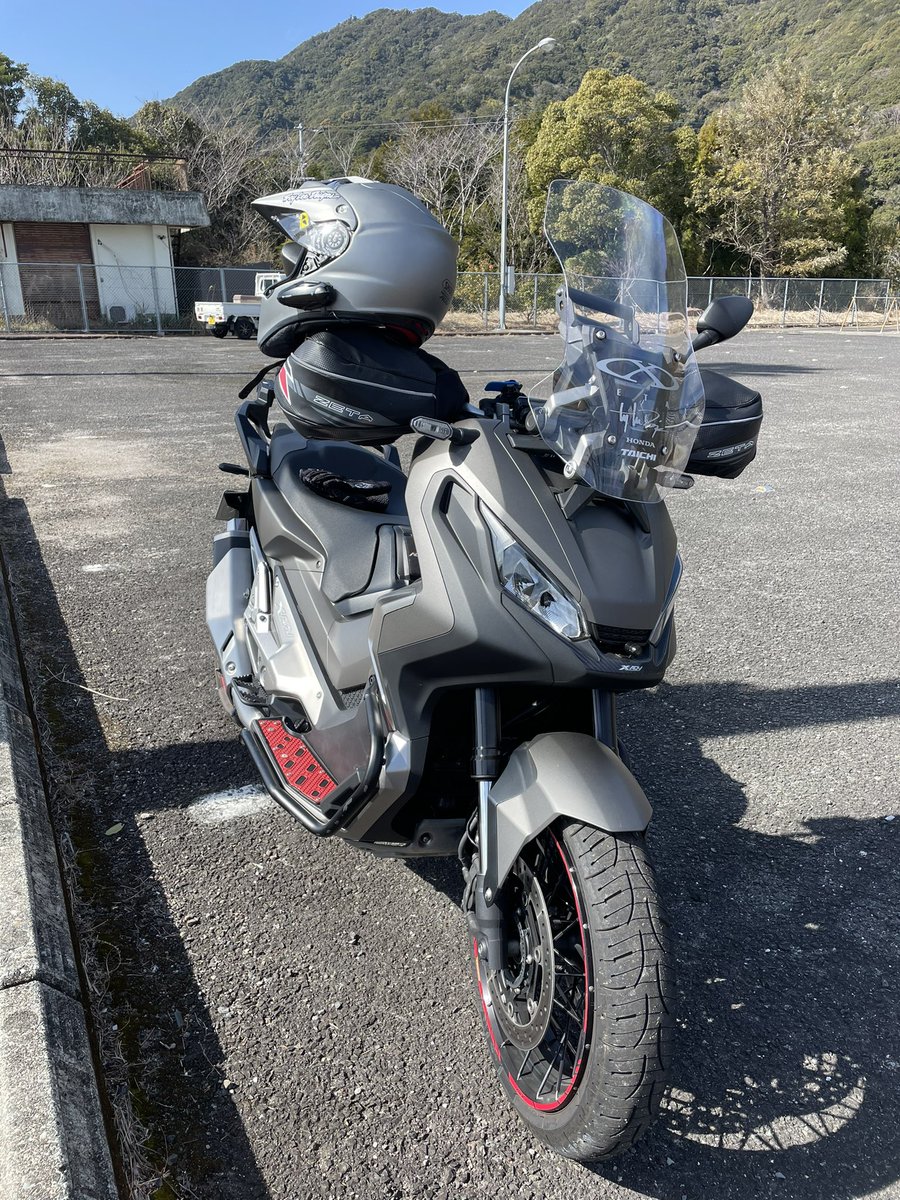 takeuchiracing's tweet photo. 春が来たと勘違いして南の方までソロで行きました。
阿波サンライン30年以上ぶりでしたが気持ちよかったです♪
#x-adv https://t.co/tfi1zvhBsK