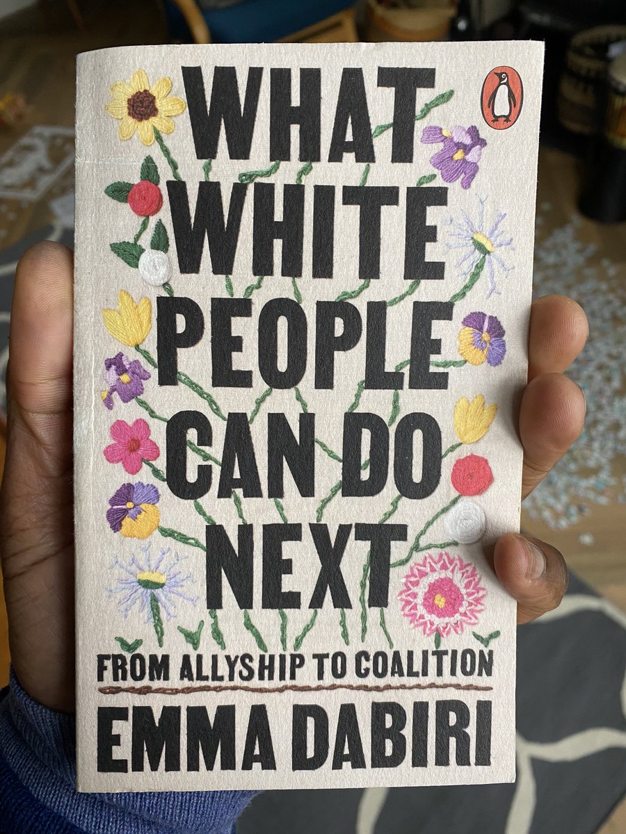 Jeffrey Boakye (@jeffreykboakye) on Twitter photo 2023-02-12 13:23:20 This accessible, powerful book by @EmmaDabiri refuses to dumb down the nuances of race politics in a white supremacist society. And is all the more impactful as a result. Essential for understanding how we got here, and thus how we might go forward. This accessible, powerful book by @EmmaDabiri refuses to dumb down the nuances of race politics in a white supremacist society. And is all the more impactful as a result. Essential for understanding how we got here, and thus how we might go forward.