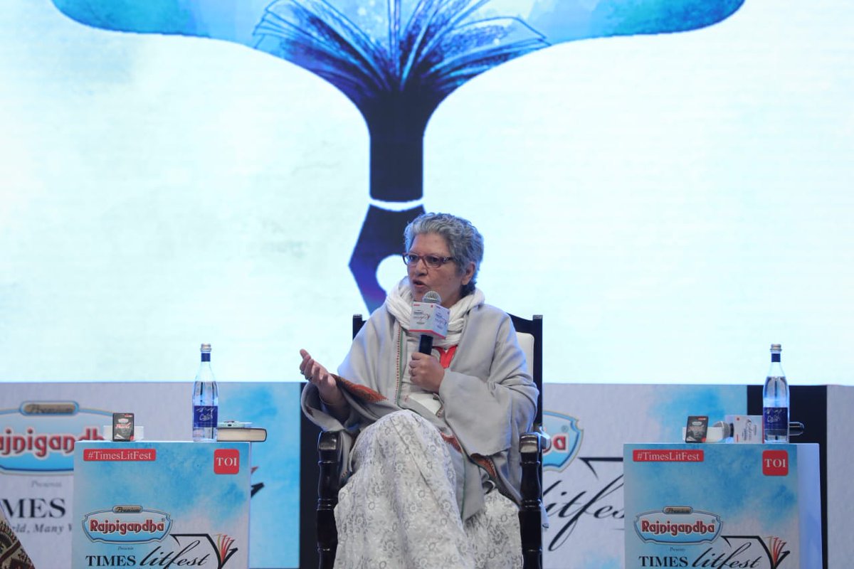 At #TimesLitFest, <a href="/iamrana/">Rana Safvi رعنا राना</a> revealed that 'Sufism is a personal experience of the divine'

#TimesofIndia #OneWorldManyWords