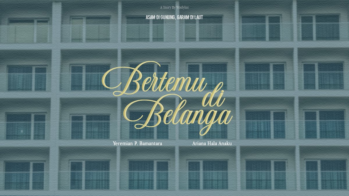 Bertemu di belanga.
"Asam di gunung, garam di laut, bertemu di belanga."

Yedam au.
—wodylist.