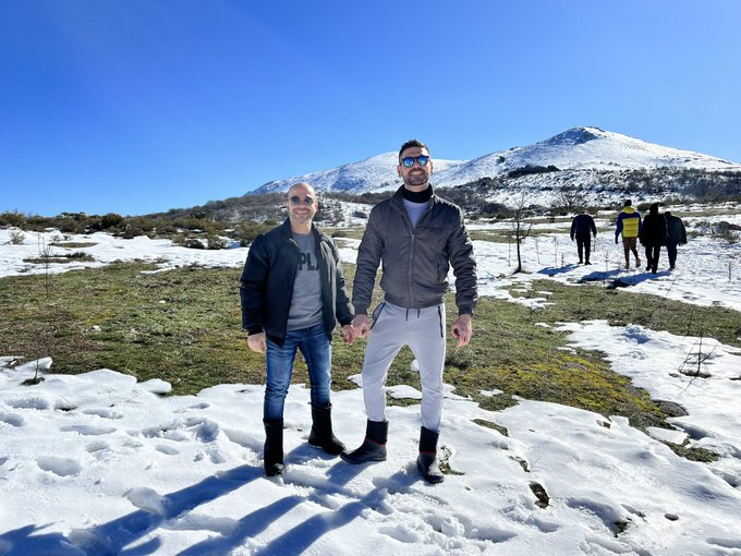 Ebbene si, anche in Sardegna abbiamo la neve! 
#uominidelmonte 😎 https://t.co/rHguWsIYwg