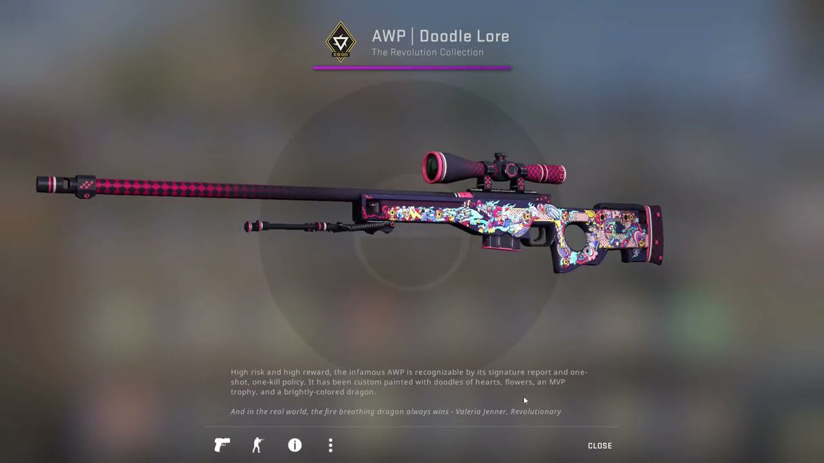 ohnePixel's tweet photo. AWP Doodle Lore features stolen design

DMCA apparently on the way https://t.co/weQ7tUzvGt