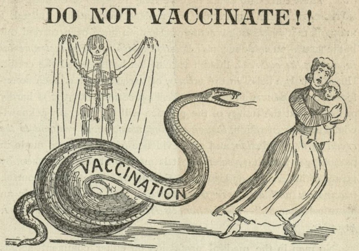 This anti-vax cartoon from the late 1800s goes hard