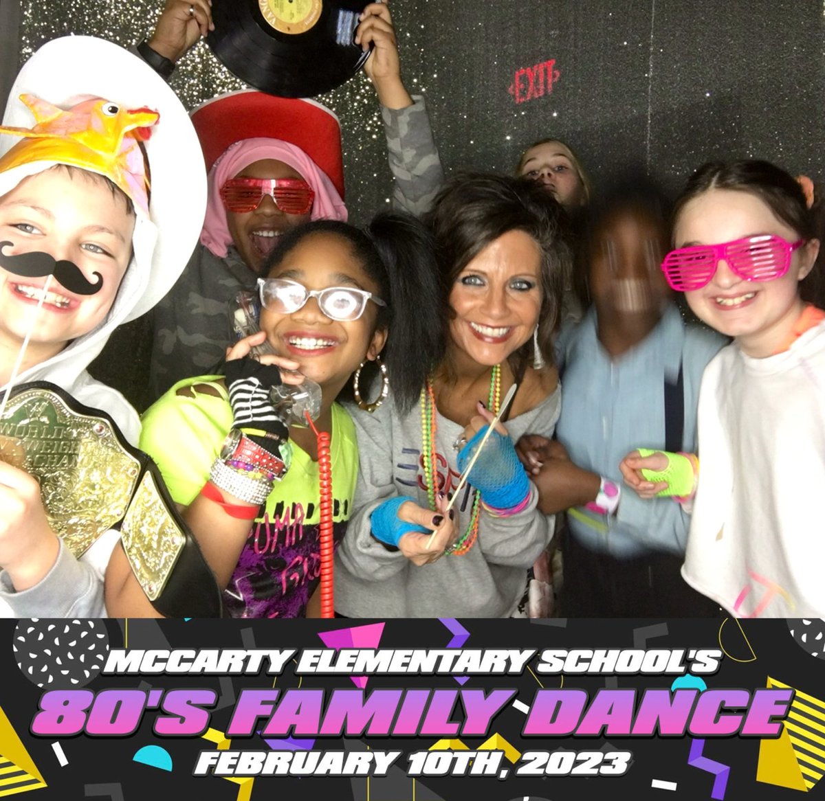 LPietryk's tweet photo. What a blast at our 80’ Dance Party on Friday at McCarty!!  @mustangpride204 @LPietryk https://t.co/hBp4kEY5db