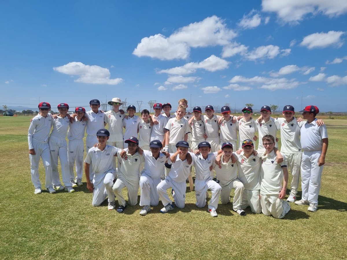 BPSCricket's tweet photo. Great day at Curro Durbanville. Well done to the U12s for another win. U13s bowled and fielded well but were not able to chase down 120. Well deserved day off tomorrow with a game drive. https://t.co/O1a0qEY7GJ