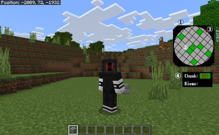 BedrockRepo's tweet photo. Go check out the chunk finder resource pack by @obscraft23!
This pack makes it very easy to find slime-compatible chunks and biomes.
This is really impressive, especially for a first pack, and it goes to show the progress of Bedrock mods in recent years.
https://t.co/VWOCnFge8v https://t.co/MmcHPFd2QL